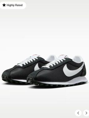 Nike LD-1000 Suede Mesh Running Shoes Mens Size 11 Black HJ4687